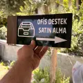 Wooden Seri Yönlendirme Tabela Levha