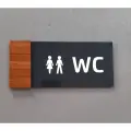 Wooden Seri Yönlendirme Tabela Levha