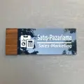 Wooden Seri Yönlendirme Tabela Levha