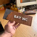 Wooden Seri Yönlendirme Tabela Levha MDL 2