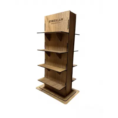 Ahşap Kozmetik Takı Ürün Standı 3 mm mdf Lazer Kesim