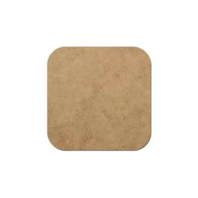 Ahşap Supla Levha 12 Adet 3 Mm Ham Mdf 33 Cm Çap Kare Servis Altı Supla