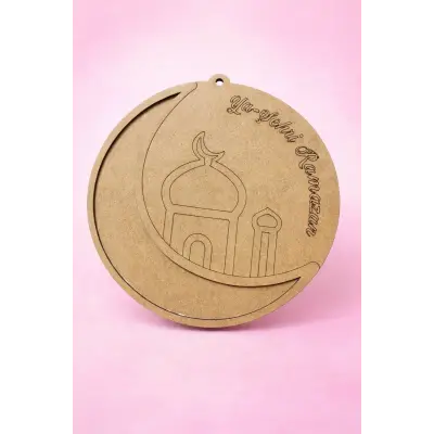 Ramazan Hilal Figürü Okul Aktivite Boyama 20 Cm
