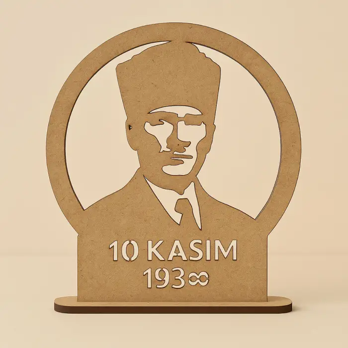 10 Kasım Atatürkü Anma Boyama Etkinlik Okul Aktivite Sanat 1 Adet