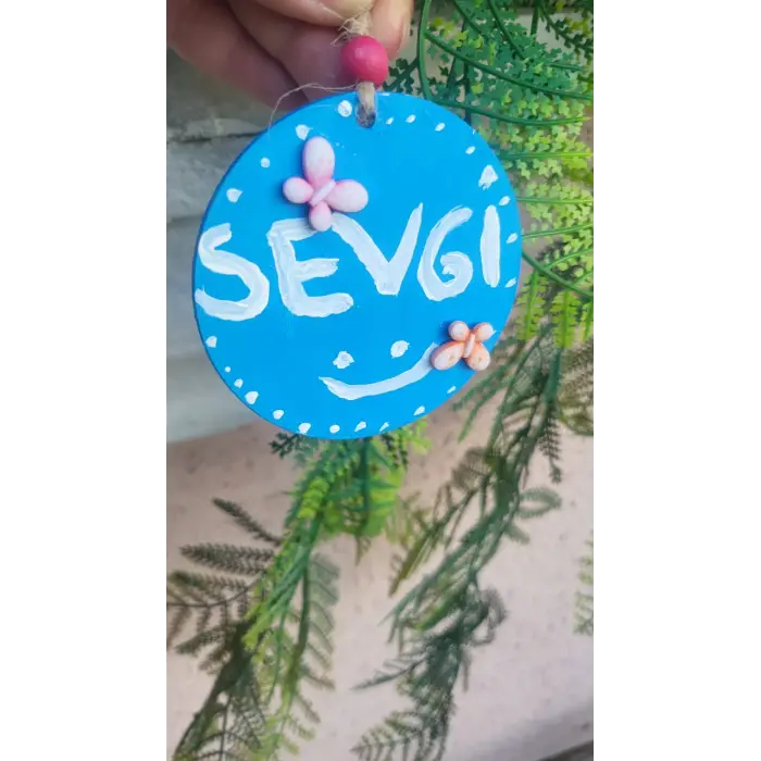 8 Cm Yuvarlak Supla Magnet Tahtası 3 mm Naturel Ham Boyanabilir Ahşap