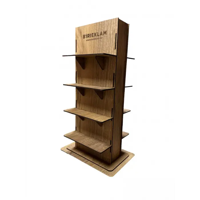 Ahşap Kozmetik Takı Ürün Standı 3 mm mdf Lazer Kesim