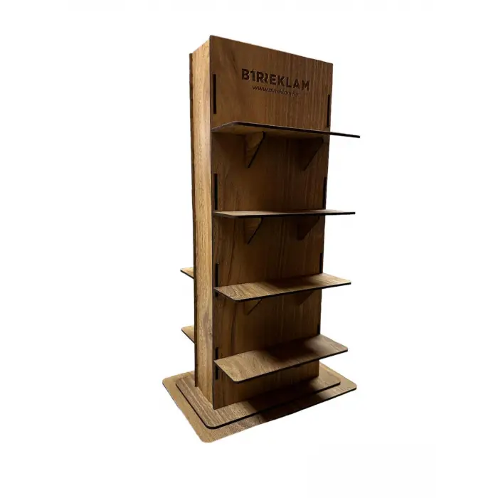 Ahşap Kozmetik Takı Ürün Standı 3 mm mdf Lazer Kesim