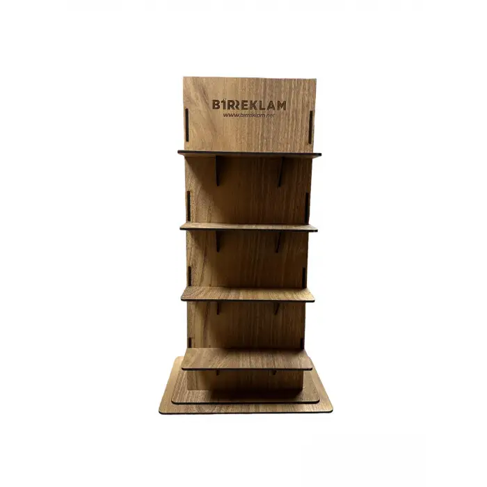 Ahşap Kozmetik Takı Ürün Standı 3 mm mdf Lazer Kesim
