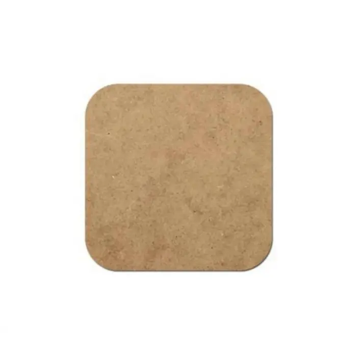 Ahşap Supla Levha 12 Adet 3 Mm Ham Mdf 33 Cm Çap Kare Servis Altı Supla