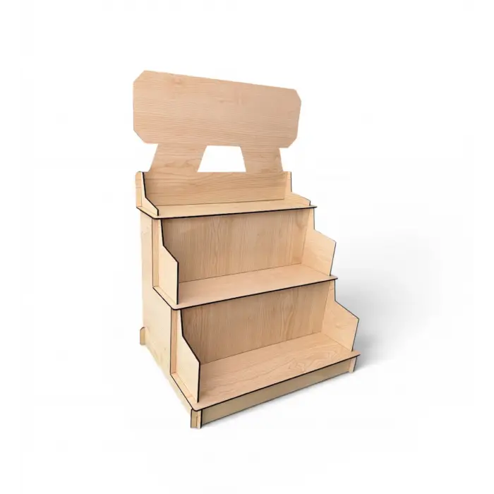 Ahşap Ürün Standı X-Large 35x50 cm 3 mm MDF
