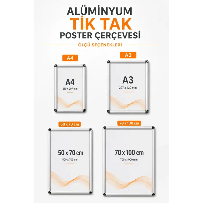 Alüminyum Tik Tak Çerçeve