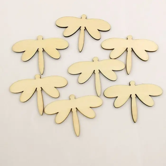 Boyanabilir Ahşap Yusufcuk Kuşu 5x3,5 Cm