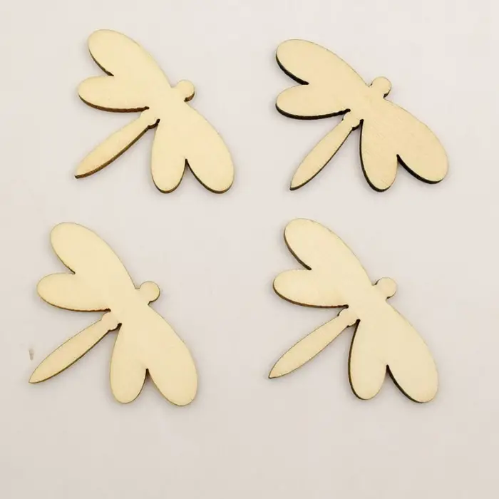 Boyanabilir Ahşap Yusufcuk Kuşu 5x3,5 Cm