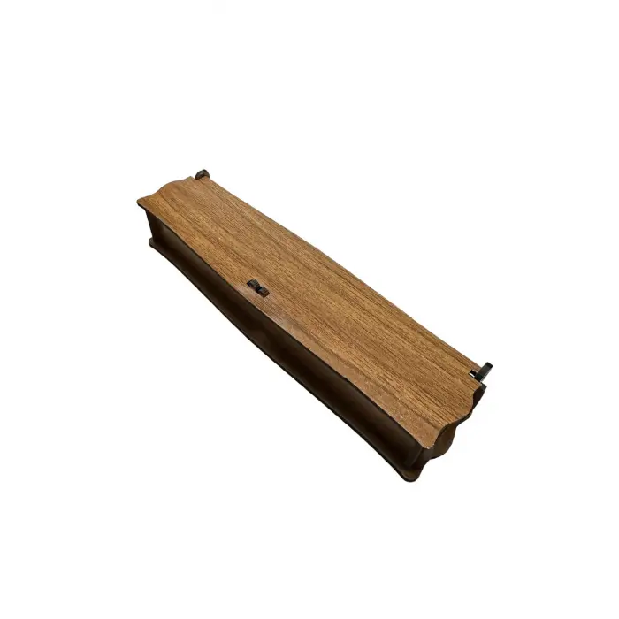 Dekoratif Ahşap Tesbih Takı Kutu 20x5x3 cm