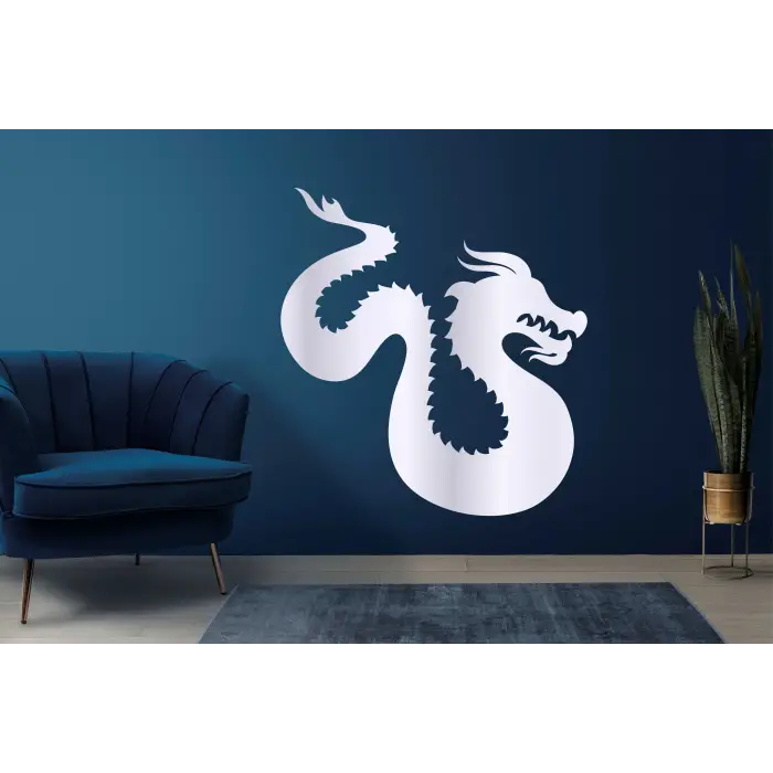 Dragon Gold Gümüş Pleksi Akrilik Cam