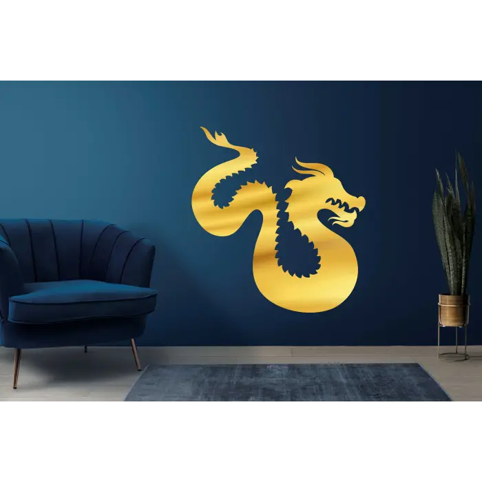 Dragon Gold Gümüş Pleksi Akrilik Cam
