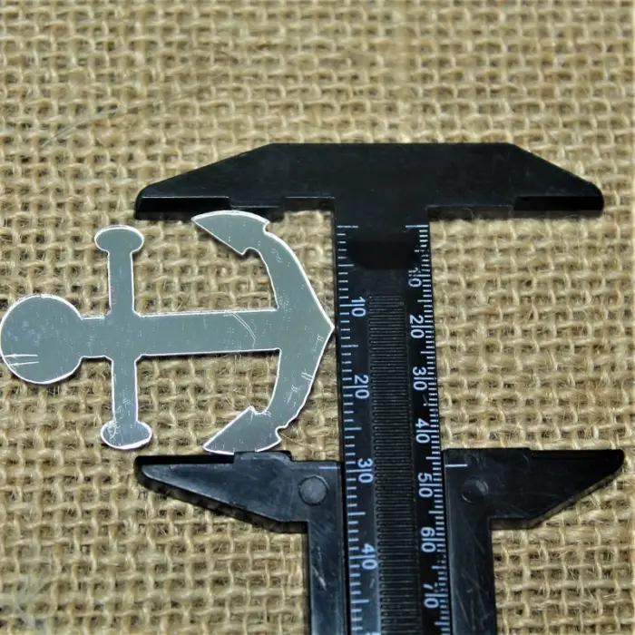 Pleksi çapa modeli 4x3 cm