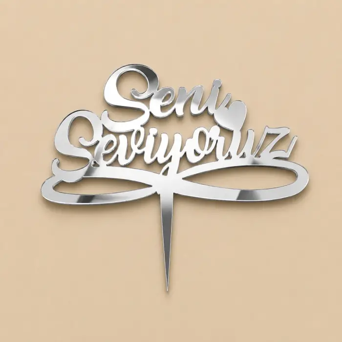 Seni Seviyoruz Pleksi Pasta Süsü