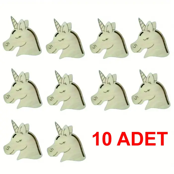 Unicorn Boyama Okul Diy Etkinlik Aktivite Sanat Kreş Anaokulu