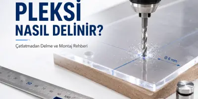 Pleksi Nasıl Delinir? Çatlatmadan Delme ve Montaj Rehberi