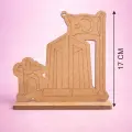 18 Mart Çanakkale Zaferi Ahşap Boyama Etkinliği – Standlı 17 cm MDF Okul Aktivitesi