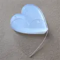3 mm Şeffaf Pleksi Anahtarlık Baskısız 7 Cm