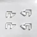 Şeffaf Pleksi Akvaryum Buhar Camı Tutucu 6 mm Cam Uyumlu