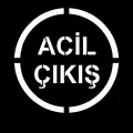 Acil Çıkış Zemin Boyama Şablonu 3 mm Ham MDF