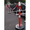 Ağırlıklı Tabanlı Uyarı Dikmesi Reflektif Trafik ve Güvenlik Delinatörü