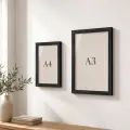 Ahşap Camlı Belge ve Fotoğraf Çerçevesi 18 mm