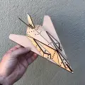 Ahşap Kendin Yap 3D Maket Uçak Puzzle