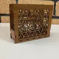 Ahşap Mutfak Peçeteliği 15x13 cm