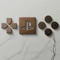Ahşap Playstation Dekoratif Tablo