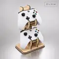 Ahşap Playstation PS Oyun Kolu Standı 27x14 cm