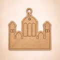 Ahşap Ramazan Camii Boyama Figürü