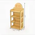 Ahşap Teşhir Ürün Standı Mdl 7