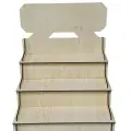 Ahşap Ürün Standı 30X35 CM Demonte