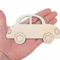 Araba Dekorlu Ahşap Boyama Okul Diy Etkinlik Aktivite Sanat