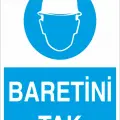 Baretini Tak İş Güvenliği Levhası