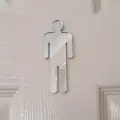 Bay Bayan Wc Kapı Yönlendirme Pleksi