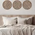 Bohem Ahşap Duvar Dekorasyonu 3lü set 25 cm