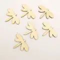 Boyanabilir Ahşap Yusufcuk Kuşu 5x3,5 Cm
