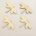 Boyanabilir Ahşap Yusufcuk Kuşu 5x3,5 Cm