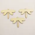 Boyanabilir Ahşap Yusufcuk Kuşu 5x3,5 Cm