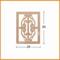 Boyanabilir Dekoratif Desen Duvar Dekorasyonu 39x29 cm mdl4