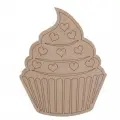 Cupcake Ahşap Boyama