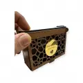 Dekoratif Ahşap Hediyelik Kutu 12x8x4 cm