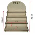 Dekoratif Ahşap Ürün Teşhir Standı 45x30 MDL5
