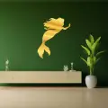 Deniz Kızı Gold Gümüş Pleksi Akrilik Cam