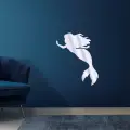 Deniz Kızı Gold Gümüş Pleksi Akrilik Cam
